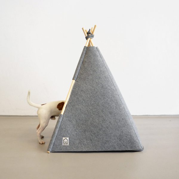 Tipi en laine feutrée