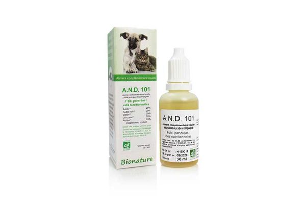 Détox foie et pancréas chien et chat