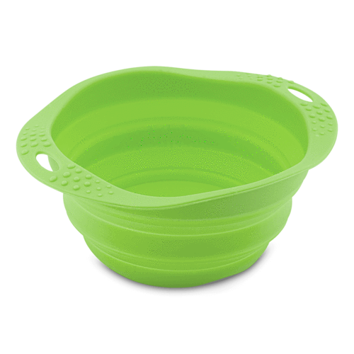 Gamelle de voyage pliable pour chiens et chats Beco