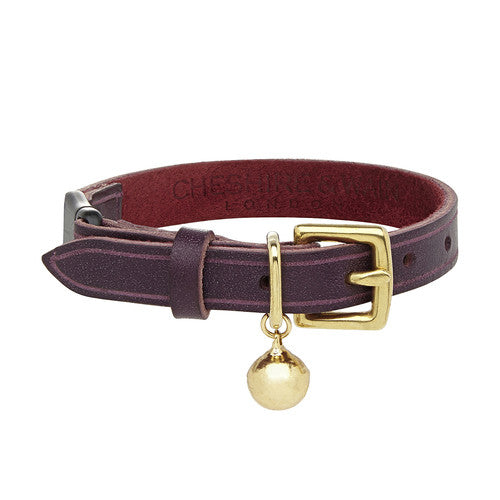 Collier pour chat en cuir Bernie