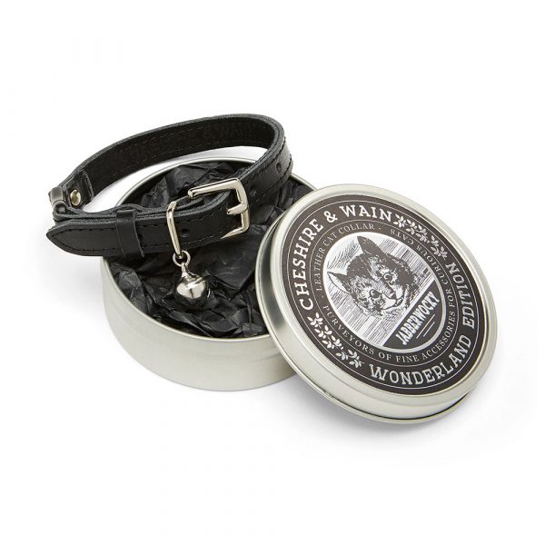 Collier en cuir pour chat Jabberwocky