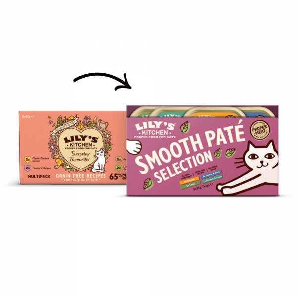 Pack de 8 préparations humides pour chat