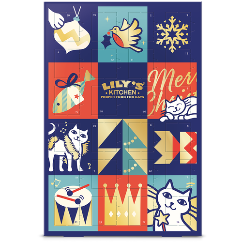 Calendrier de l'avent pour chat