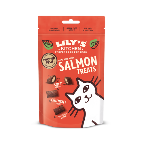 Friandises au saumon pour chat Lily's Kitchen