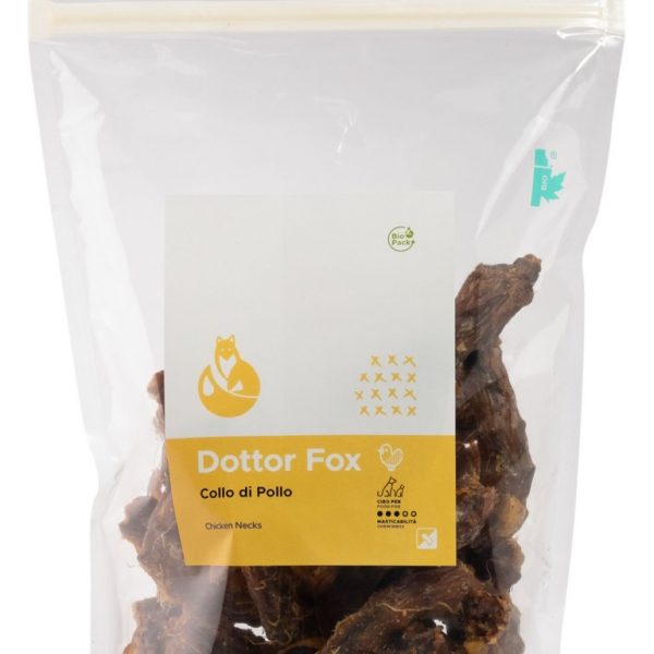 Cous de poulet séché pour chien