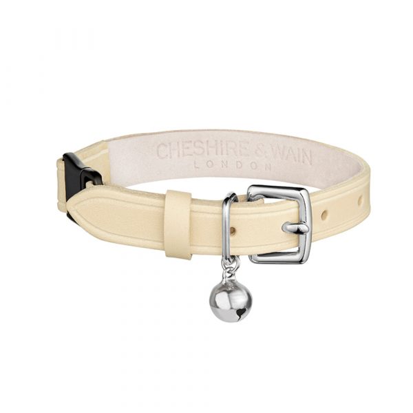 Collier en cuir pour chat collection velouté