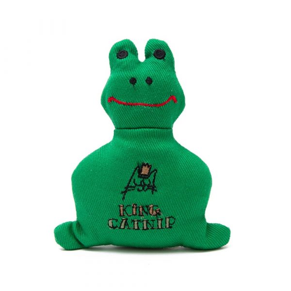 Grenouille pour chat à la cataire