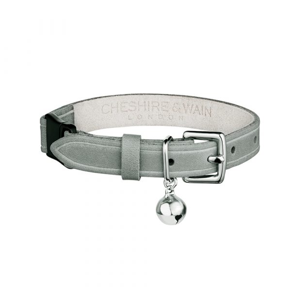 Collier en cuir pour chat collection velouté