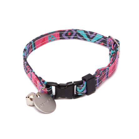 Collier pour chat Mud cloth vegan