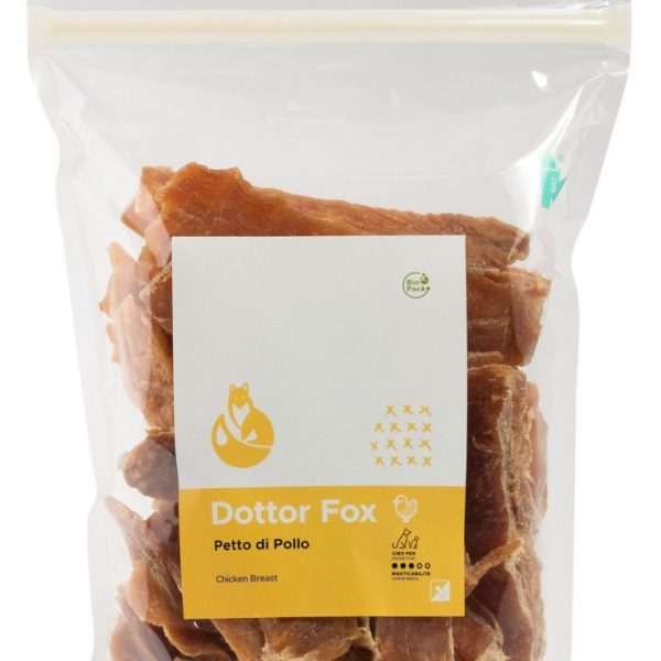 Poitrine de poulet séchée pour chien