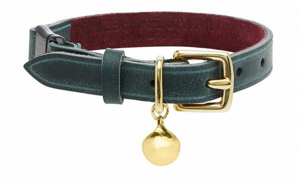 Collier en cuir pour chat Rigby