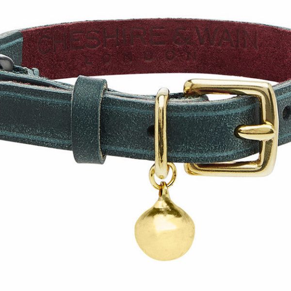 Collier en cuir pour chat Rigby