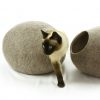 Maison pour chat en laine