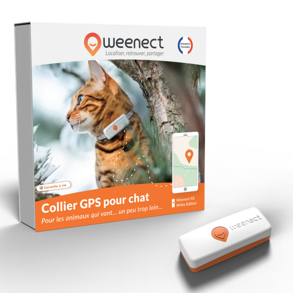 Collier GPS pour chat Weenect XS