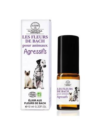 Élixir chiens et chats Agressifs Fleurs de Bach