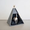 Tipi en laine feutrée