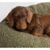 Coussin apaisant pour chien en laine