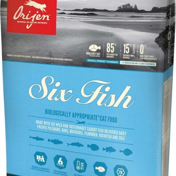 Croquettes Orijen pour chat 6 fish
