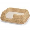 Panier en rotin pour chien Mio