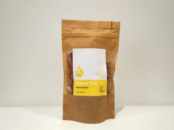 Poitrine de poulet séchée pour chien