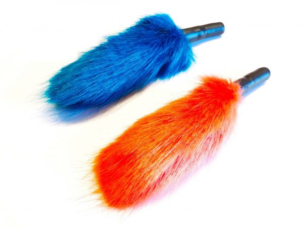 Faux fur fluffy jouet interchangeable pour baguette bug hunter
