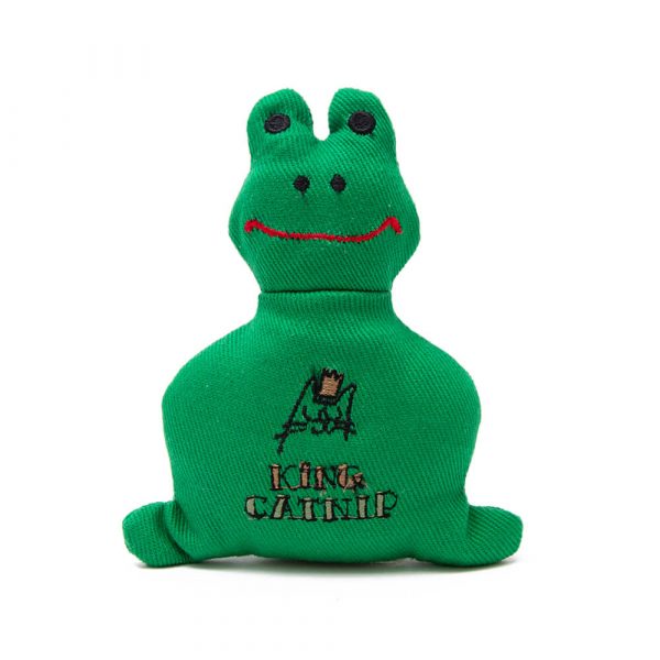Grenouille pour chat à la cataire