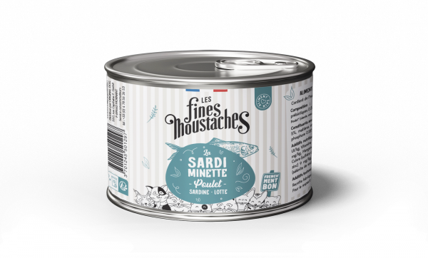 Pâtée pour chat poisson Sardiminette