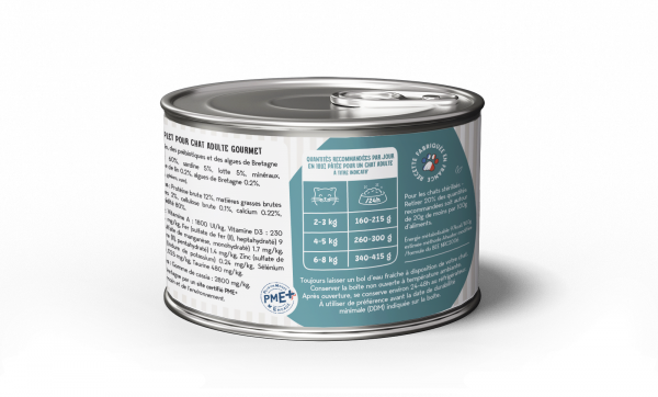 Pâtée pour chat poisson Sardiminette