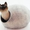 Maison pour chat en laine